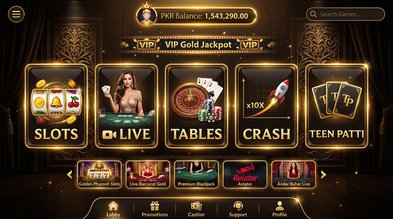 Main screen of pakrummy casino page for PK players - 4